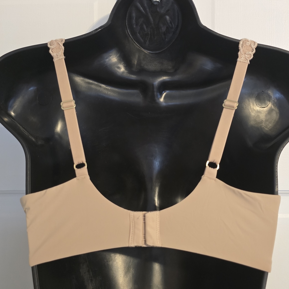 Natori Beige Lace Strap Bra Clean ! 34D - Picture 4 of 5